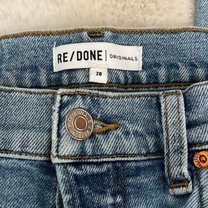 Redone Originals High Rise Ankle